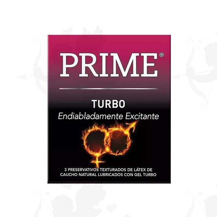 Cód: FP TURBO - Preservativos efecto Frio/Calor - $ 6000